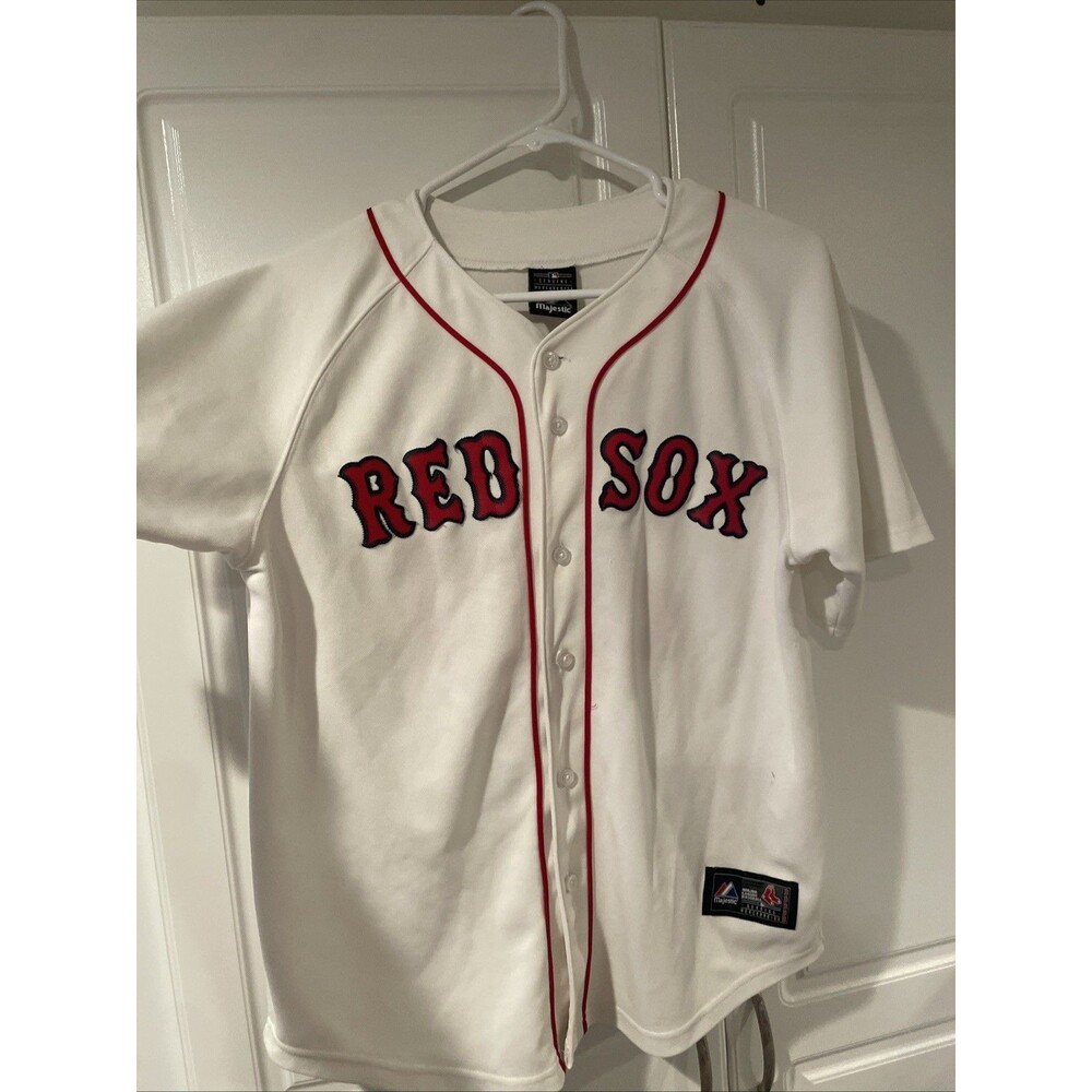 Majestic Boston Red Sox Adrian Gonzalez #28 Jersey MLB Baseball Youth Large